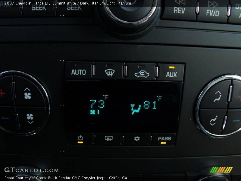 Summit White / Dark Titanium/Light Titanium 2007 Chevrolet Tahoe LT