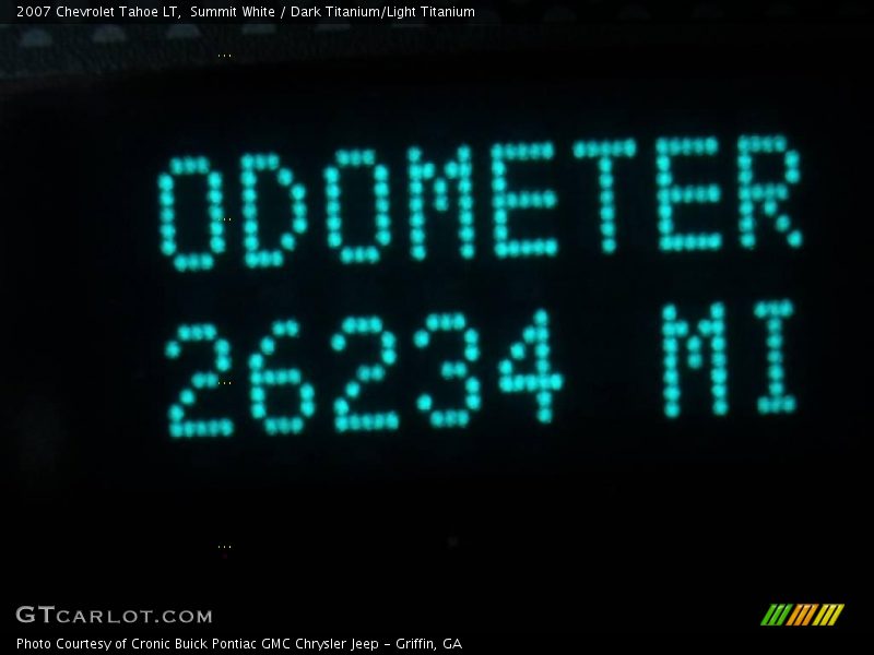 Summit White / Dark Titanium/Light Titanium 2007 Chevrolet Tahoe LT