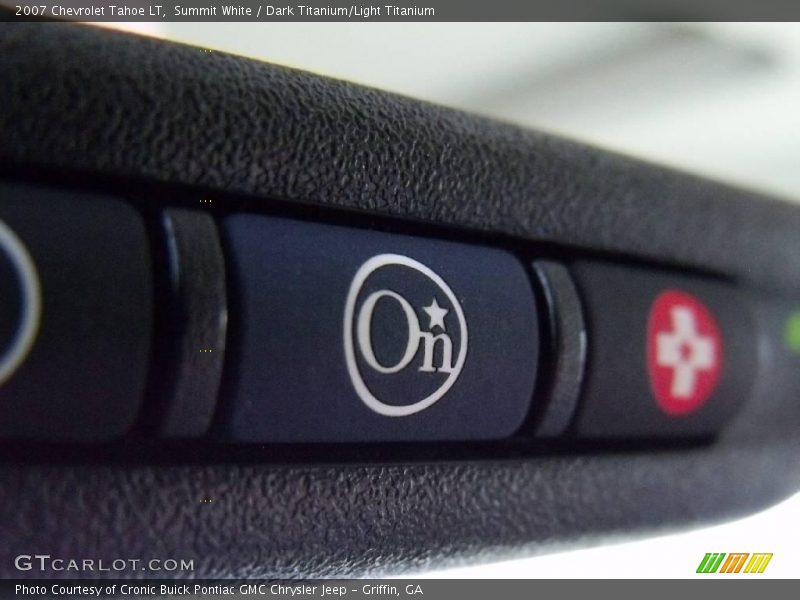 Summit White / Dark Titanium/Light Titanium 2007 Chevrolet Tahoe LT