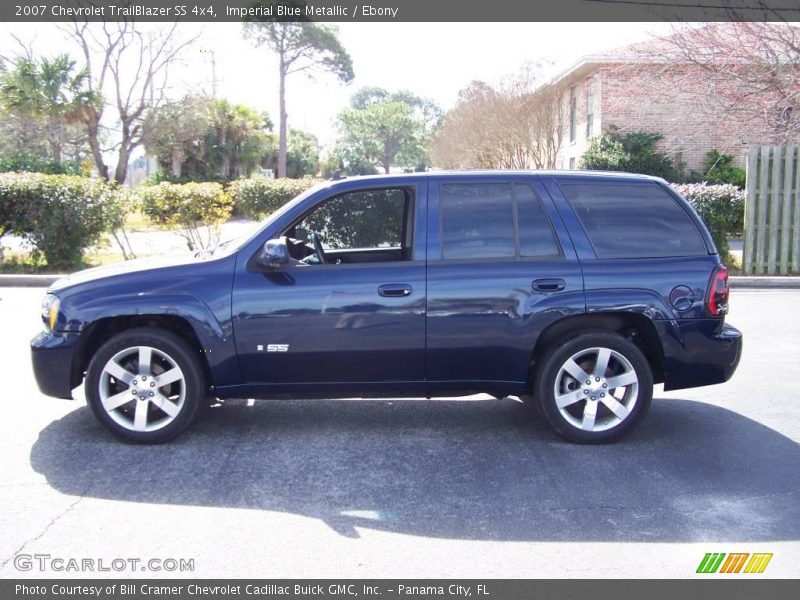 Imperial Blue Metallic / Ebony 2007 Chevrolet TrailBlazer SS 4x4