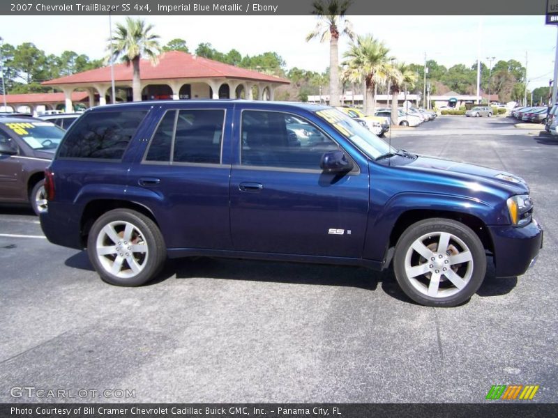 Imperial Blue Metallic / Ebony 2007 Chevrolet TrailBlazer SS 4x4