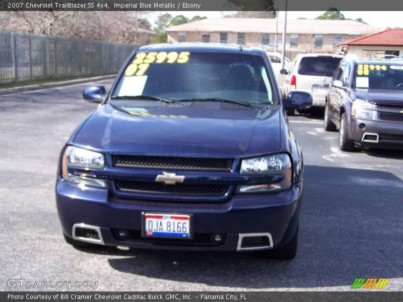 Imperial Blue Metallic / Ebony 2007 Chevrolet TrailBlazer SS 4x4
