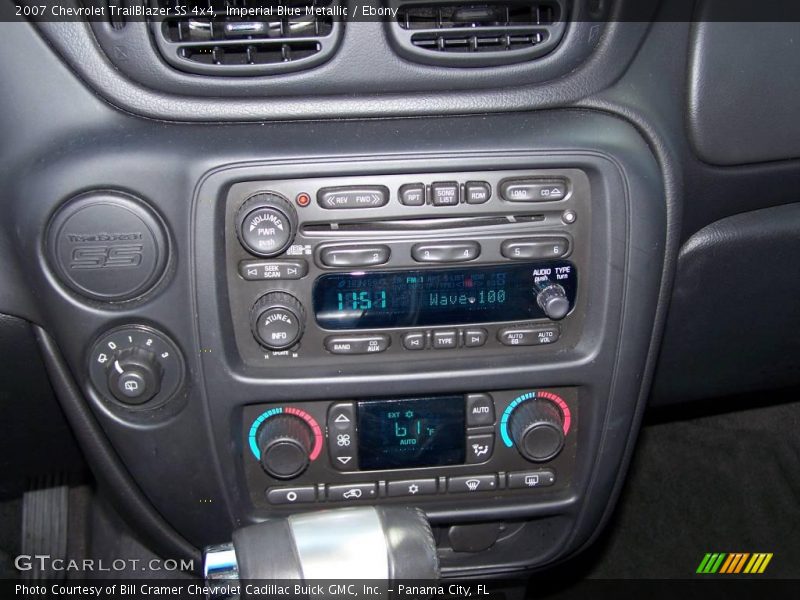 Imperial Blue Metallic / Ebony 2007 Chevrolet TrailBlazer SS 4x4