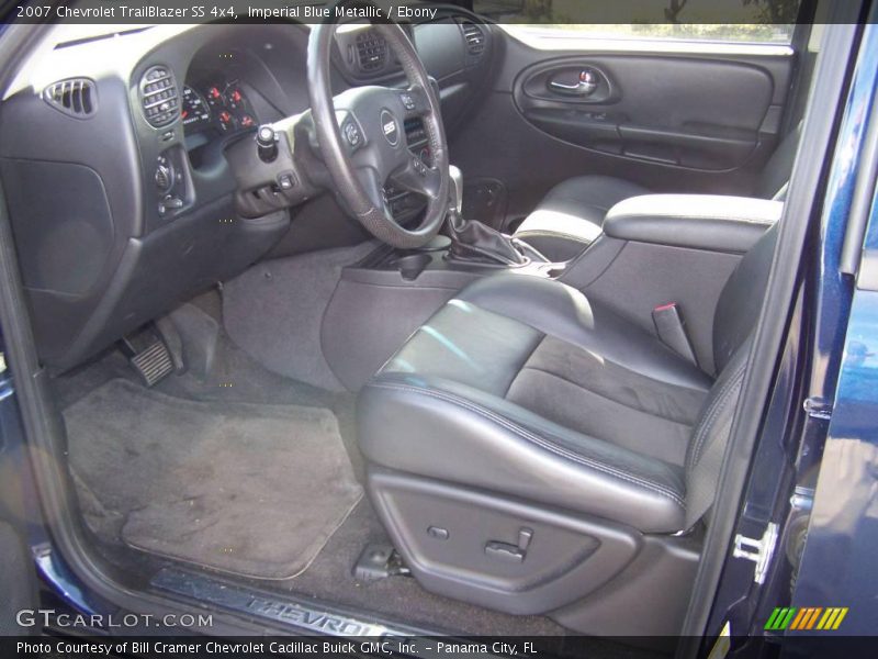 Imperial Blue Metallic / Ebony 2007 Chevrolet TrailBlazer SS 4x4