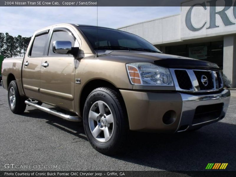 Copper / Sand/Steel 2004 Nissan Titan SE Crew Cab