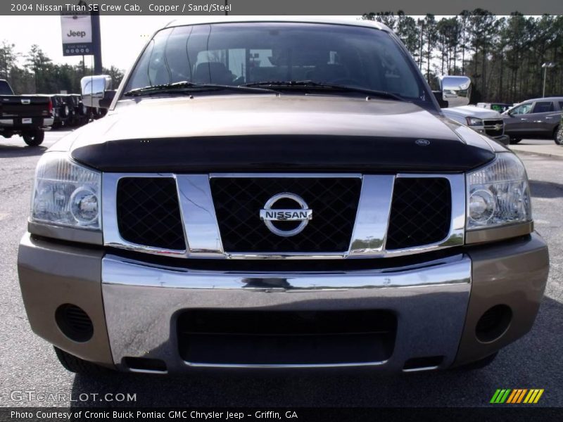 Copper / Sand/Steel 2004 Nissan Titan SE Crew Cab