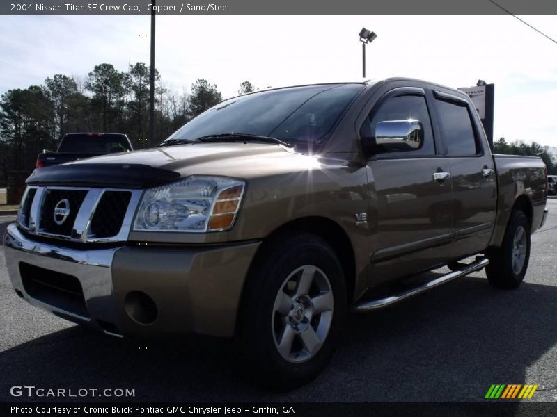 Copper / Sand/Steel 2004 Nissan Titan SE Crew Cab