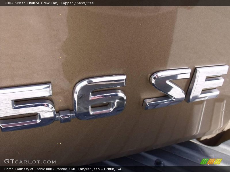 Copper / Sand/Steel 2004 Nissan Titan SE Crew Cab