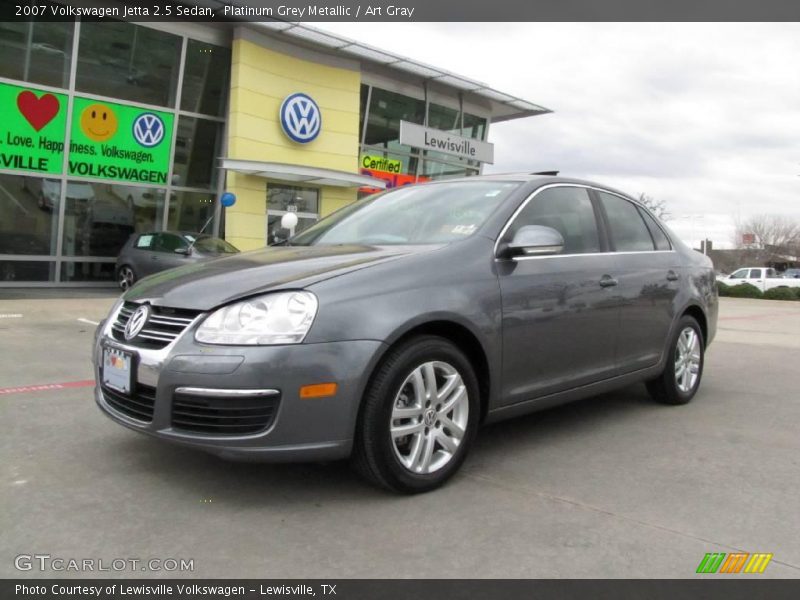 Platinum Grey Metallic / Art Gray 2007 Volkswagen Jetta 2.5 Sedan