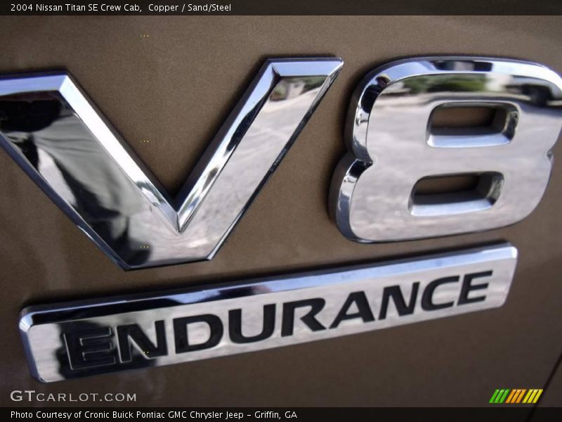 Copper / Sand/Steel 2004 Nissan Titan SE Crew Cab