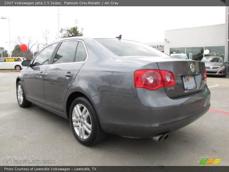 Platinum Grey Metallic / Art Gray 2007 Volkswagen Jetta 2.5 Sedan