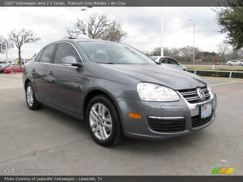 Platinum Grey Metallic / Art Gray 2007 Volkswagen Jetta 2.5 Sedan