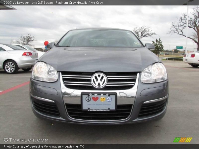 Platinum Grey Metallic / Art Gray 2007 Volkswagen Jetta 2.5 Sedan