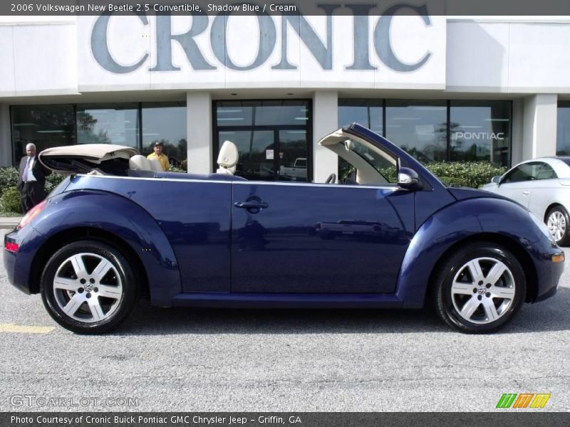 Shadow Blue / Cream 2006 Volkswagen New Beetle 2.5 Convertible