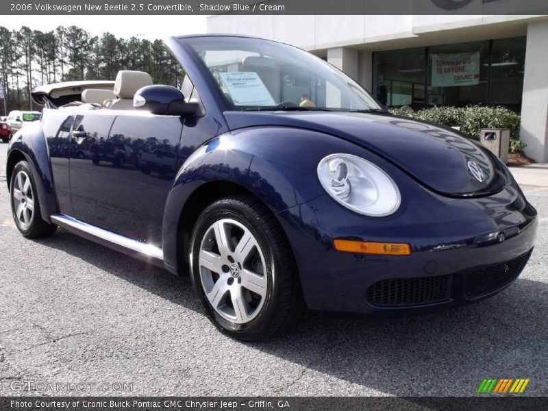 Shadow Blue / Cream 2006 Volkswagen New Beetle 2.5 Convertible