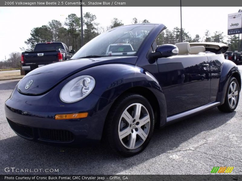 Shadow Blue / Cream 2006 Volkswagen New Beetle 2.5 Convertible