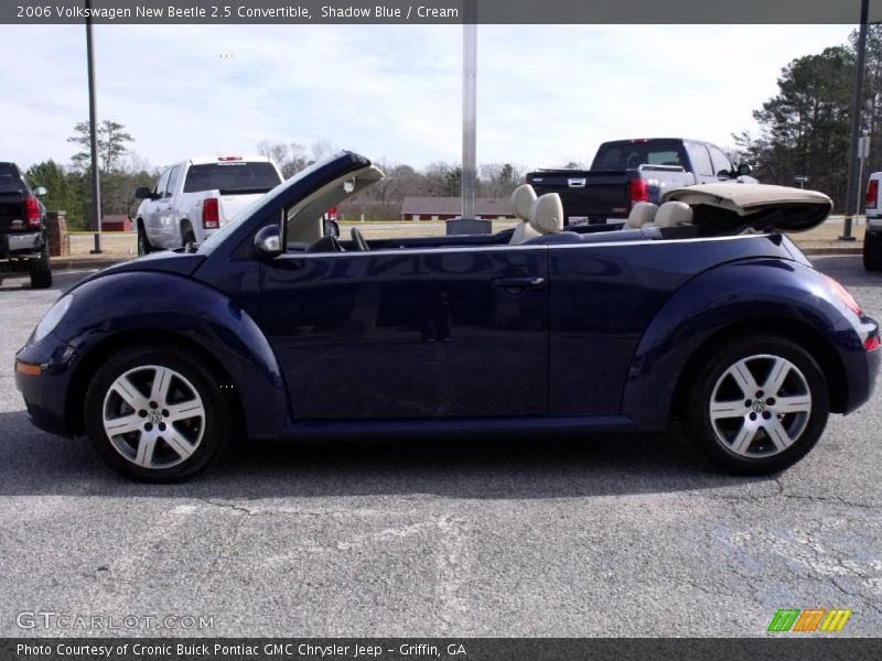 Shadow Blue / Cream 2006 Volkswagen New Beetle 2.5 Convertible