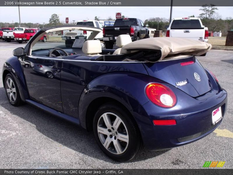 Shadow Blue / Cream 2006 Volkswagen New Beetle 2.5 Convertible