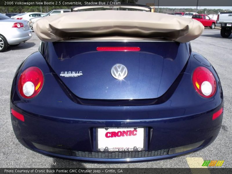 Shadow Blue / Cream 2006 Volkswagen New Beetle 2.5 Convertible