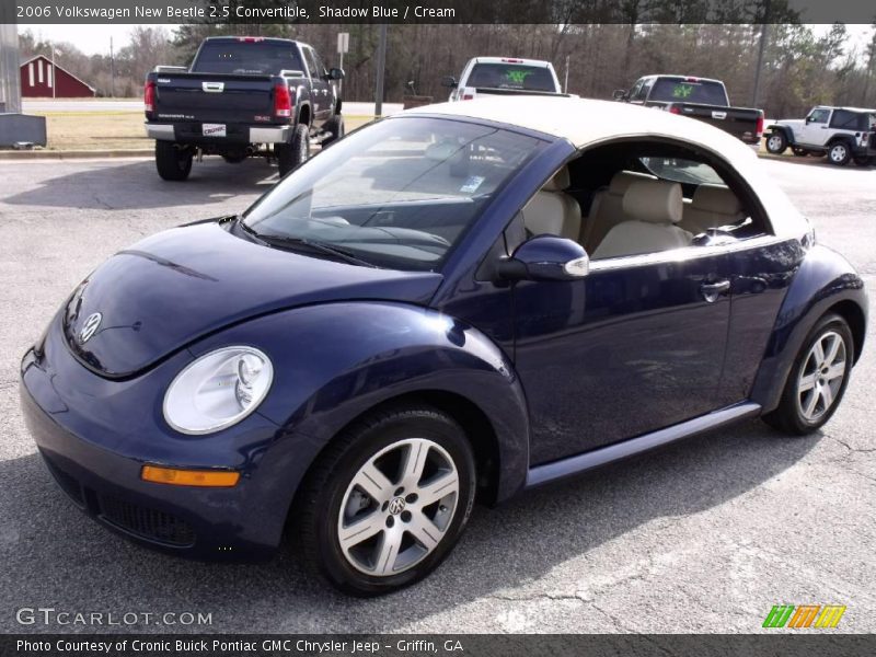 Shadow Blue / Cream 2006 Volkswagen New Beetle 2.5 Convertible