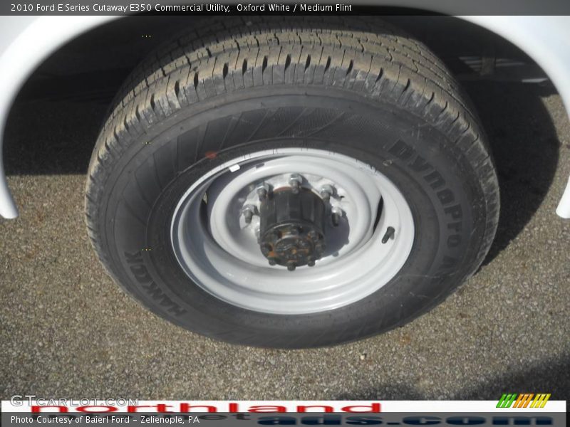 Oxford White / Medium Flint 2010 Ford E Series Cutaway E350 Commercial Utility