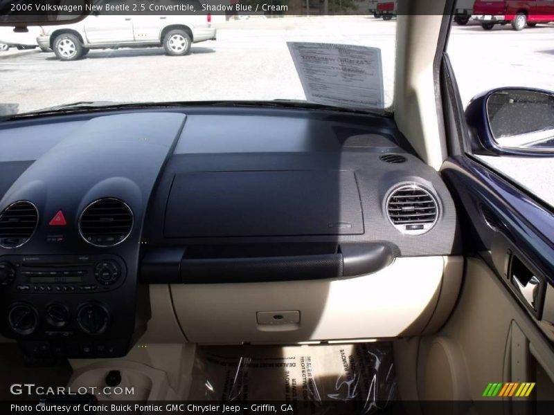 Shadow Blue / Cream 2006 Volkswagen New Beetle 2.5 Convertible