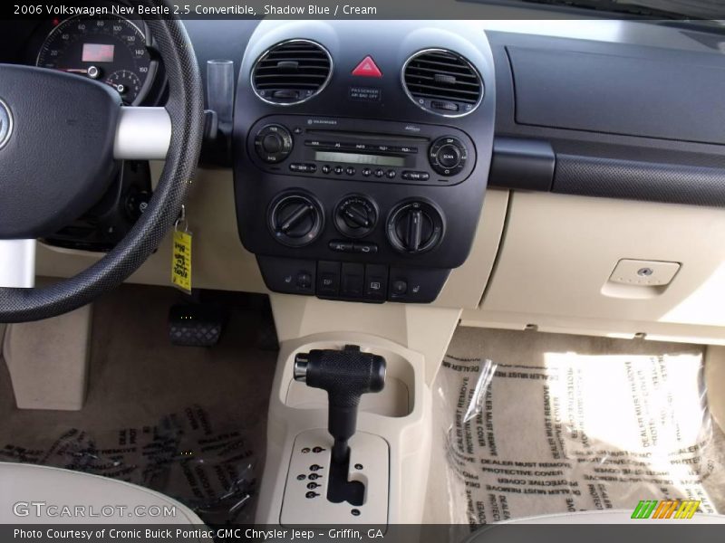Shadow Blue / Cream 2006 Volkswagen New Beetle 2.5 Convertible
