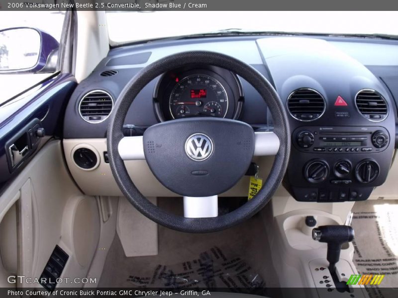 Shadow Blue / Cream 2006 Volkswagen New Beetle 2.5 Convertible