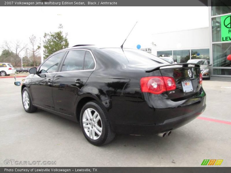 Black / Anthracite 2007 Volkswagen Jetta Wolfsburg Edition Sedan