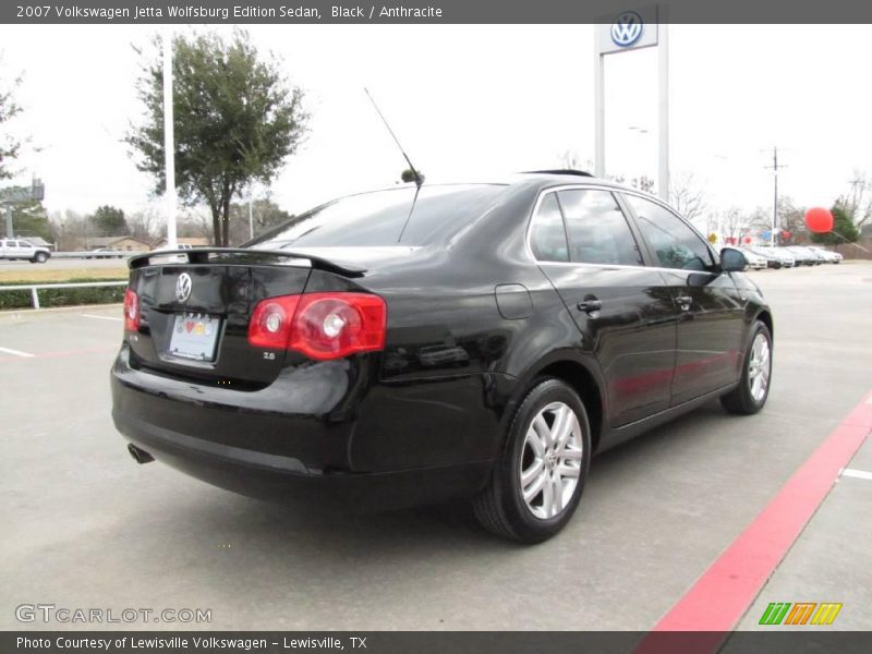 Black / Anthracite 2007 Volkswagen Jetta Wolfsburg Edition Sedan