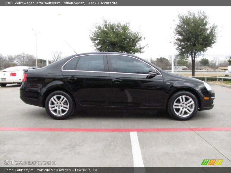 Black / Anthracite 2007 Volkswagen Jetta Wolfsburg Edition Sedan