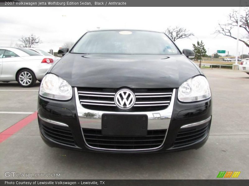 Black / Anthracite 2007 Volkswagen Jetta Wolfsburg Edition Sedan