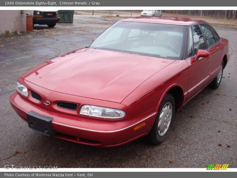 Crimson Metallic / Gray 1999 Oldsmobile Eighty-Eight