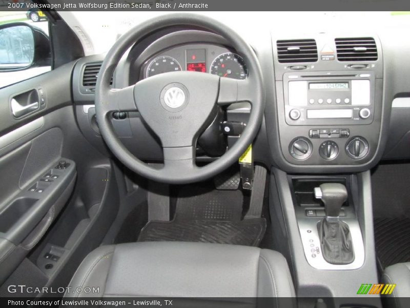 Black / Anthracite 2007 Volkswagen Jetta Wolfsburg Edition Sedan
