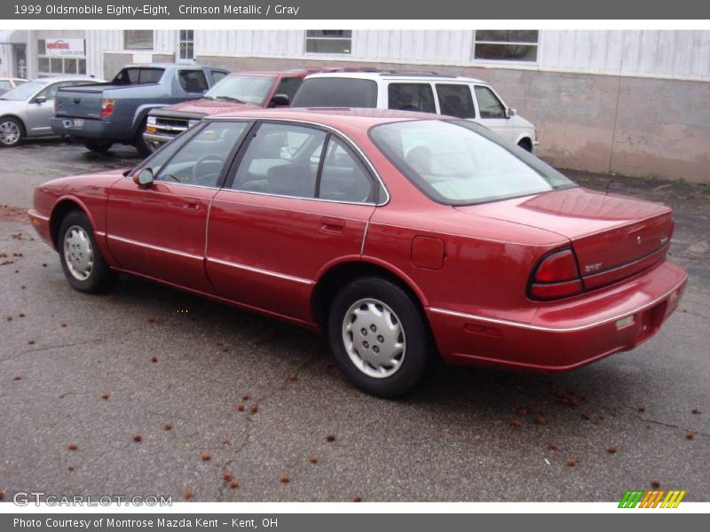 Crimson Metallic / Gray 1999 Oldsmobile Eighty-Eight