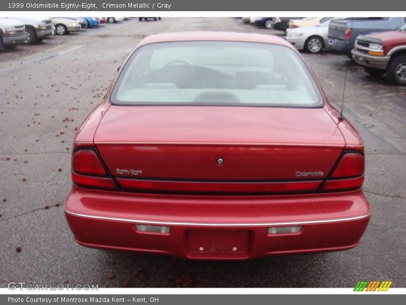 Crimson Metallic / Gray 1999 Oldsmobile Eighty-Eight