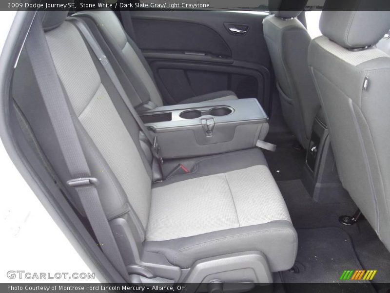 Stone White / Dark Slate Gray/Light Graystone 2009 Dodge Journey SE