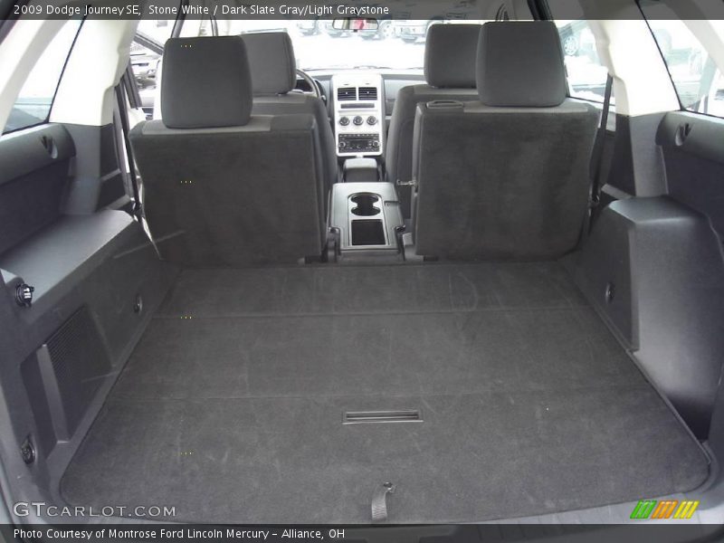 Stone White / Dark Slate Gray/Light Graystone 2009 Dodge Journey SE