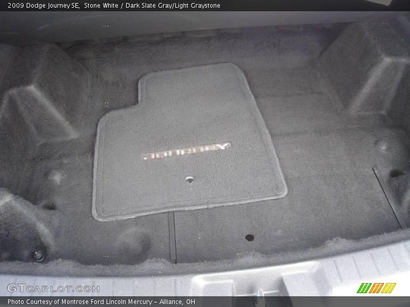 Stone White / Dark Slate Gray/Light Graystone 2009 Dodge Journey SE