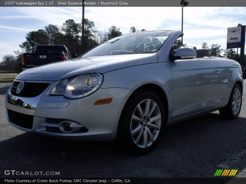 Silver Essence Metallic / Moonrock Grey 2007 Volkswagen Eos 2.0T