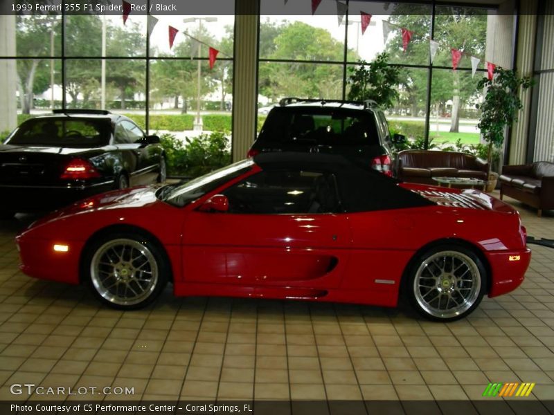 Red / Black 1999 Ferrari 355 F1 Spider