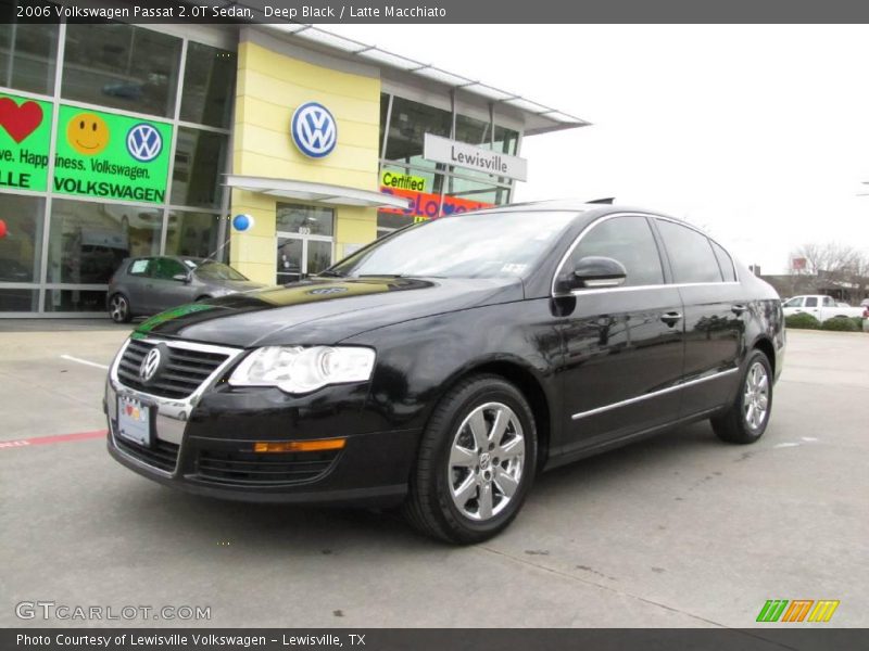 Deep Black / Latte Macchiato 2006 Volkswagen Passat 2.0T Sedan