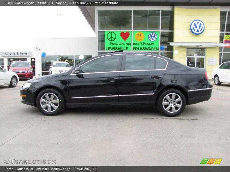Deep Black / Latte Macchiato 2006 Volkswagen Passat 2.0T Sedan