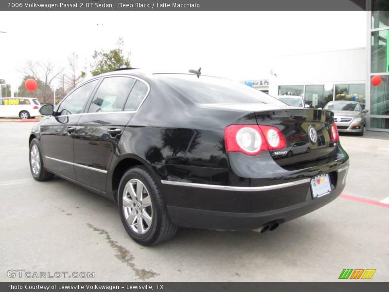Deep Black / Latte Macchiato 2006 Volkswagen Passat 2.0T Sedan