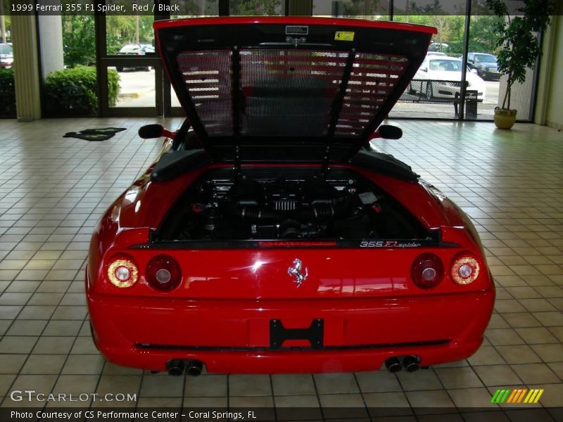 Red / Black 1999 Ferrari 355 F1 Spider