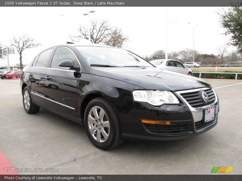 Deep Black / Latte Macchiato 2006 Volkswagen Passat 2.0T Sedan