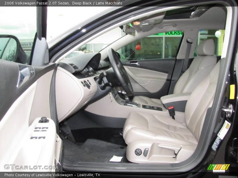 Deep Black / Latte Macchiato 2006 Volkswagen Passat 2.0T Sedan