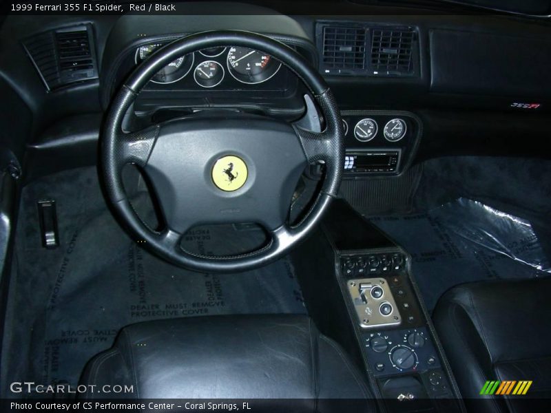 Red / Black 1999 Ferrari 355 F1 Spider