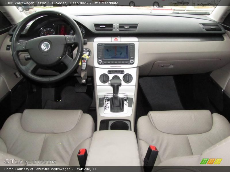 Deep Black / Latte Macchiato 2006 Volkswagen Passat 2.0T Sedan