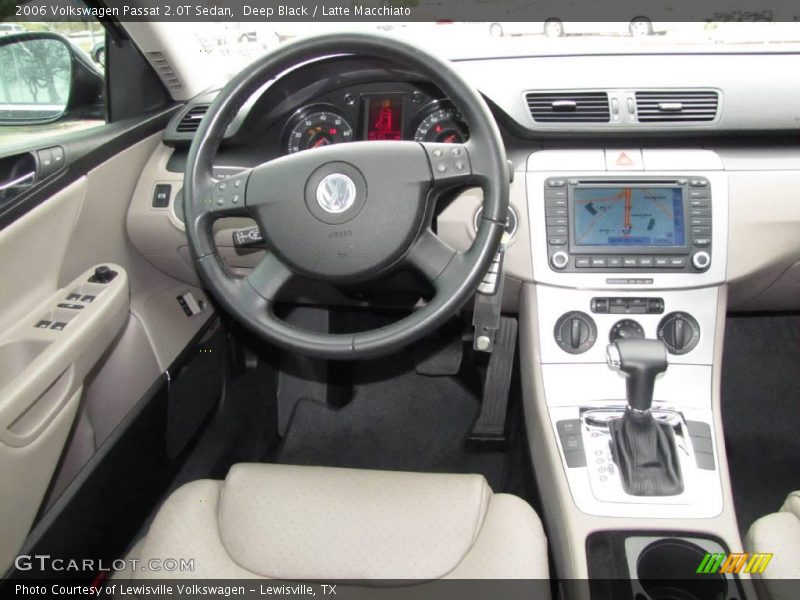 Deep Black / Latte Macchiato 2006 Volkswagen Passat 2.0T Sedan